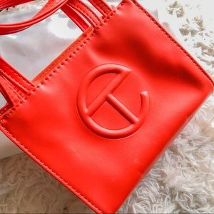 Telfar Small Orange Bag